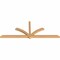 Ekena Millwork Redmond Smooth Timber Gable Bracket, Western Red Cedar, 108"W x 40"H x 3 1/2"D x 3 1/2"F, 9/12 Pitch GBW108X40X0404RED00SWR - alternate 4